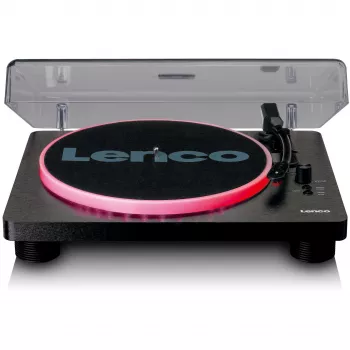 Lenco LS-50LED - Gramofon - 4 W (łącznie) - Czarny (A004784)