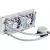 Zestaw chłodzenia cieczą Cooler Master MasterLiquid 240L Core ARGB biały — chłodnica 240 mm, wentylatory 120 mm, obsługa gniazd LGA1700/AM5/AM4 i starszych