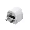 Adapter zasilania GEMBIRD A-AC-UKMINTF — wtyczka UK Type G na gniazdo IEC C13, 15A