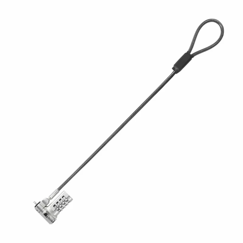 Linka zabezpieczająca DICOTA D32050 Srebrna 0.3 m Zamek szyfrowy