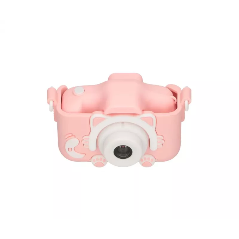 Dziecięcy aparat cyfrowy Extralink H27 SINGLE PINK Różowo-biały 3 lata