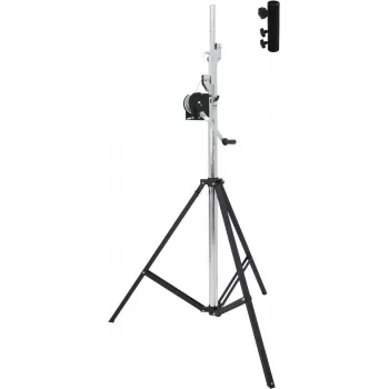 Statyw EUROLITE STT-400/85 ze złączem STV-3529 — wysokość 2,5 m, udźwig 30 kg