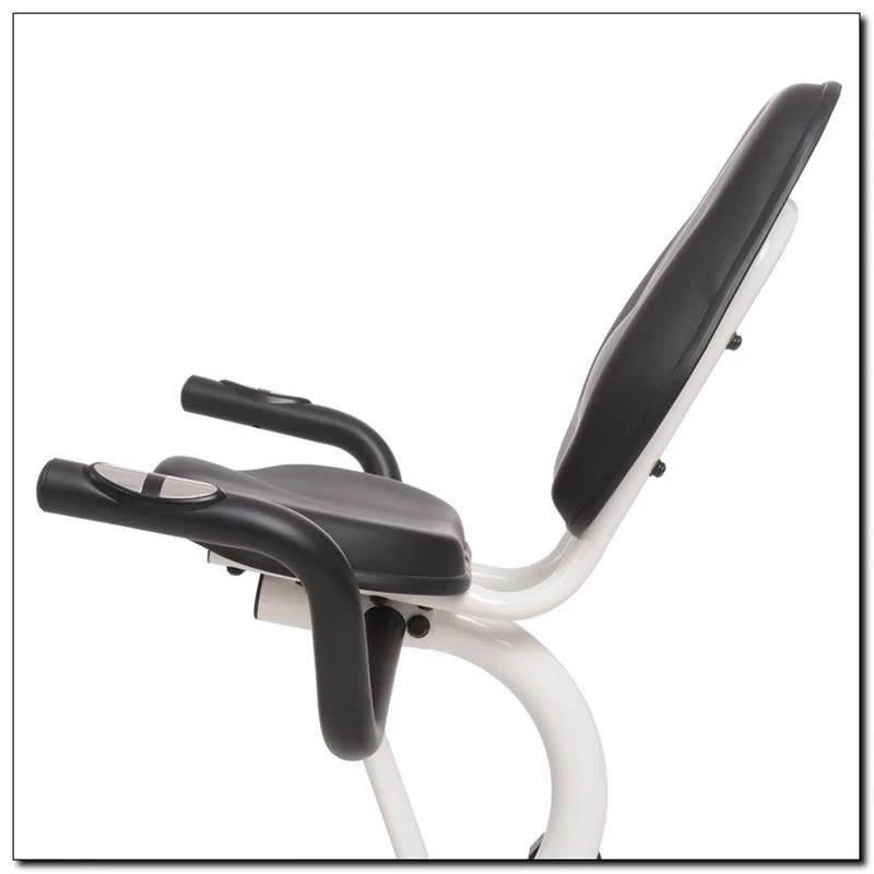 Poziomy rower magnetyczny biało-zielony HMS R9259