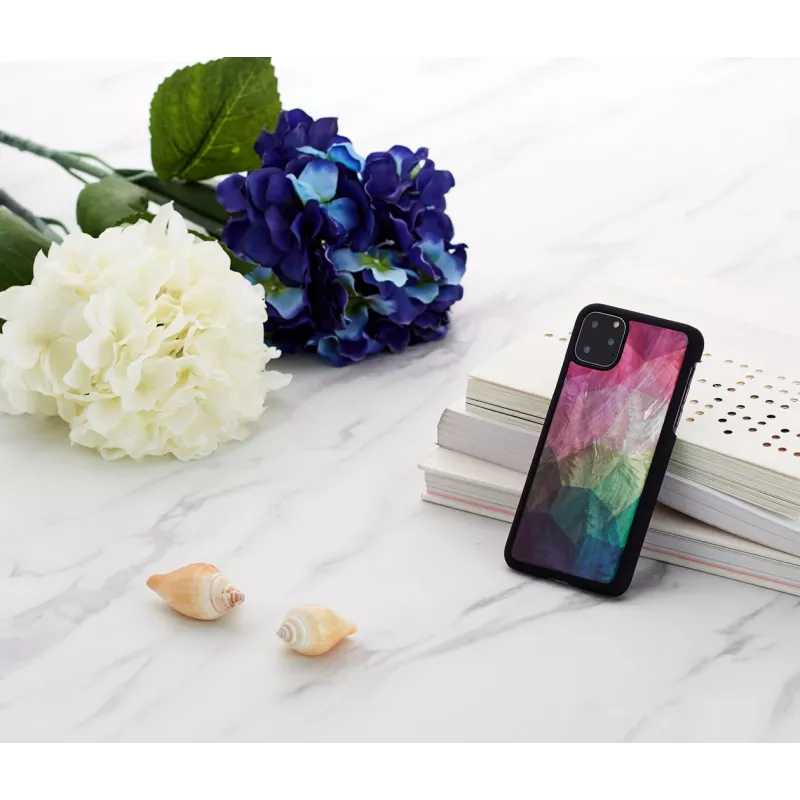Etui ochronne na smartfona iKins do iPhone 11 Pro Max — Water Flower Czarny