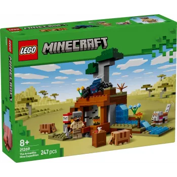 LEGO MINECRAFT 21269 Wyprawa do kopalni pancerników