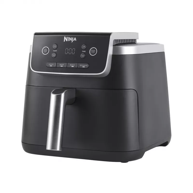 Frytkownica powietrzna Ninja AF140EU pojedyncza 4,7 L 1750 W Czarny, 4 programy, LCD, talerz chrupiący