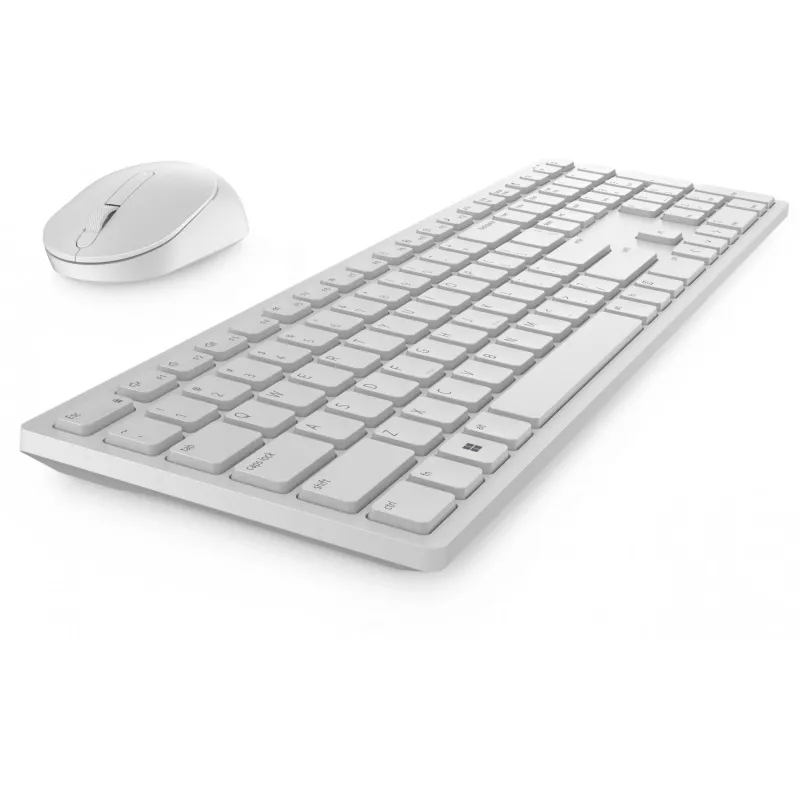 DELL Pro klawiatura and mysz - KM5221W - Francuski (AZERTY) - Biały