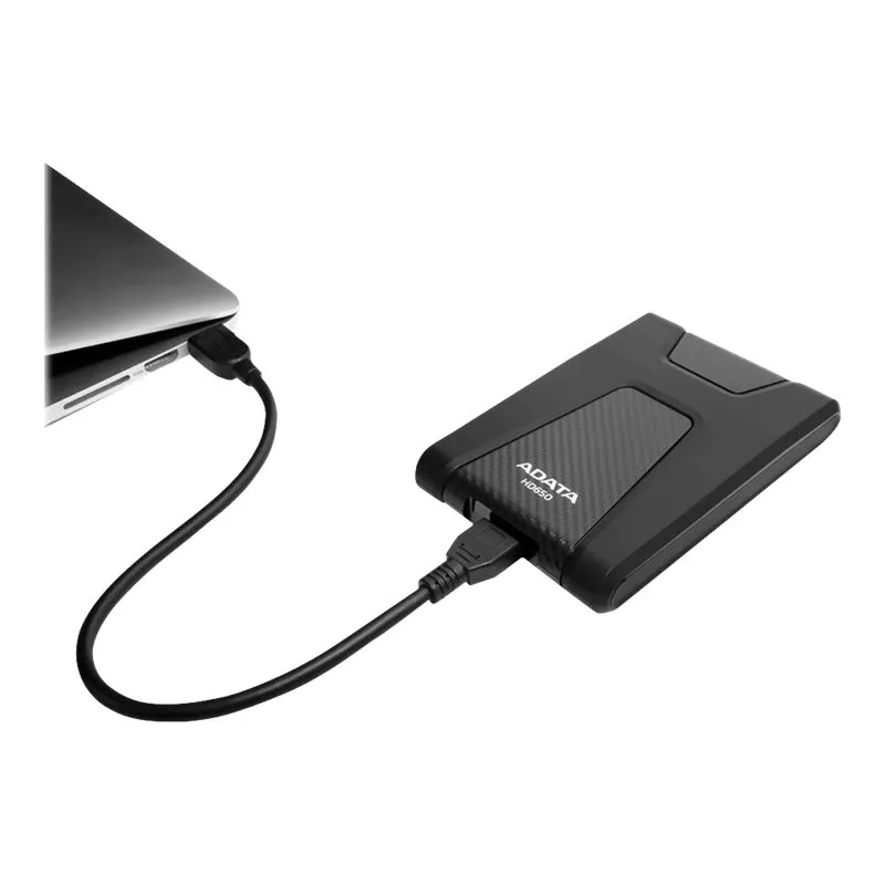 ADATA DashDrive Durable HD650 zewnętrzny dysk twardy 1 TB 2,5 cala USB 3.2 Gen 1 (3.1 Gen 1) Czarny