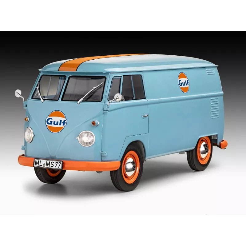 Plastikowy model VW T1 Panel Van - Gulf Decoration 1/24