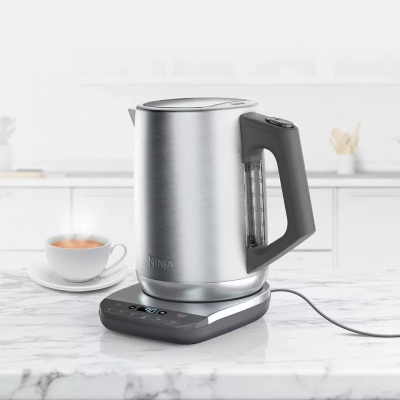 Ninja KT201EU czajnik elektryczny 1,7 l 3000 W Czarny, stal nierdzewna