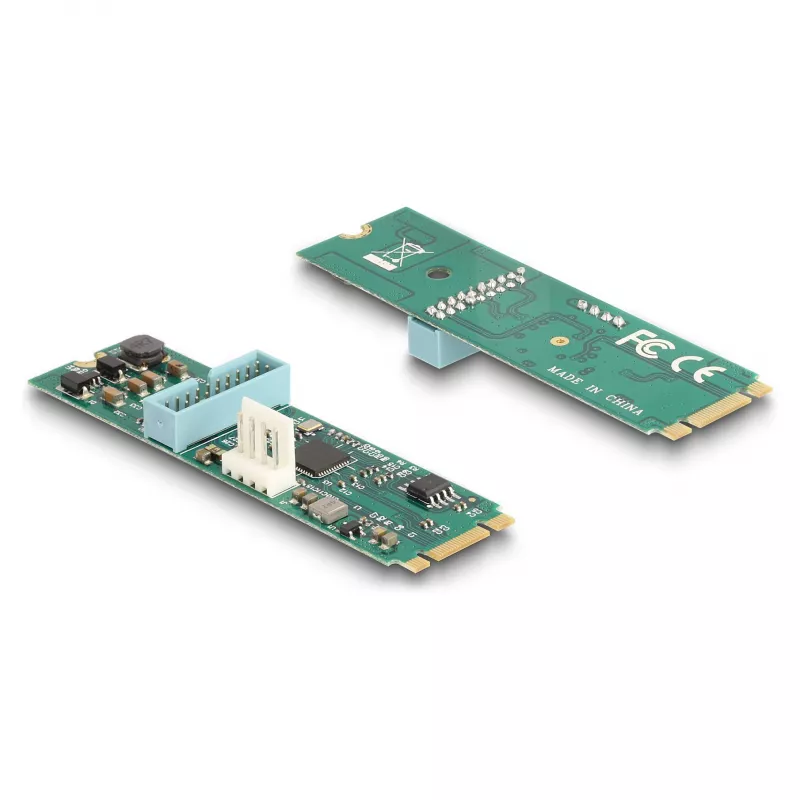 DeLOCK karty interfejsów/adapter 61065 Wewnętrzny USB 3.2 Gen 1 M.2 Męski