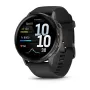 Smartwatch GARMIN Venu 4 1.4 cal AMOLED GPS Czarny, koperta 45 mm, 8 GB, bateria 12 dni, 5 ATM