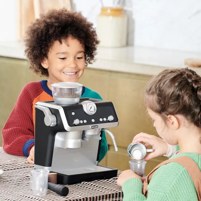 Ekspres do kawy DeLonghi Barista, zabawka domowa dla dzieci