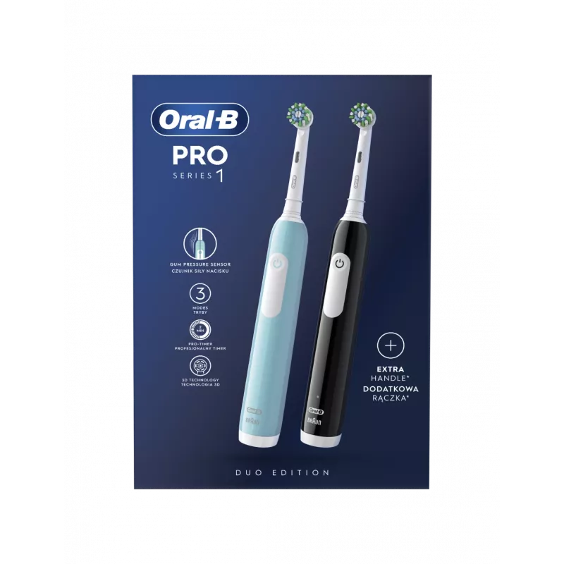 Szczoteczka elektryczna Oral-B PRO1 Duo Pack