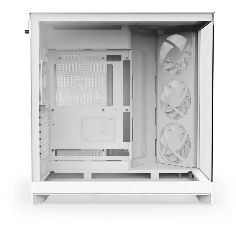Obudowa PC NZXT H9 Flow RGB Midi Tower Biała