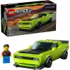 Samochodowy zestaw konstrukcyjny LEGO Speed Champions Dodge Challenger SRT Hellcat 77237 — 390 elementów, 1 minifigurka, wiek 9+