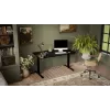 Biurko z elektryczną regulacją wysokości MOON LONG 150x80x72-120 czarny