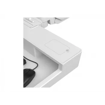 Ergotron CareFit Combo System - Zestaw montażowy (ramię przegubowe, półka na klawiaturę, uchwyt ścienny, adapter szyny, szyna ścienna, Wall Rail 86,40 cm (34 cali), osłona szyny ściennej)