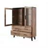 Zestaw mebli do salonu Cama LOTTA 2 (kredens 150 2D3DR + kredens 110 2D4DR + witryna 120 + stolik kawowy 110)