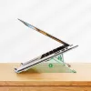 Podstawka pod laptop UGREEN LP451 regulowana stop aluminium na laptopy 8–17 cali, 5 pozycji, srebrna