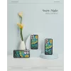 Etui ochronne iKins do Samsung Galaxy S21+ — starry night Czarny