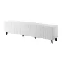 Szafka RTV cama meble BARI 200x42x52 biały mat — 200×42×52 cm