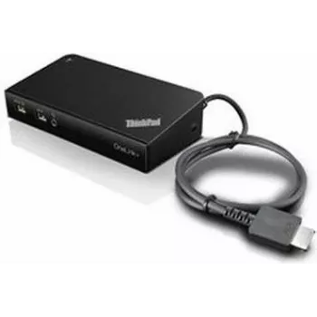 Lenovo 40A40090IT stacja dokowania/replikator portów do laptopa Przewodowa Czarna