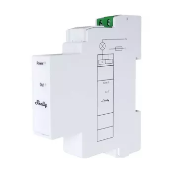 Miernik energii Shelly Pro 3EM 3-fazowe urządzenie monitorujące Wi‑Fi do pomiaru zużycia energii elektrycznej i zarządzania obciążeniem