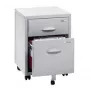 Mobilny kontener na dokumenty Paperflow Rollcontainer 9202.02 — 2 szuflady, szerokość 40 cm