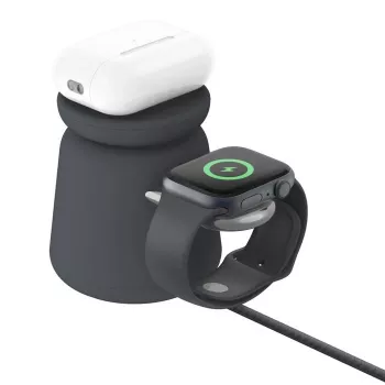 Ładowarka bezprzewodowa Belkin WIZ027VFH36 2‑w‑1 magnetyczna Qi2 15W do iPhone i Apple Watch