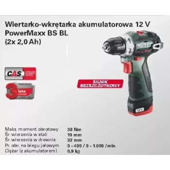Metabo 7489929 Wiertarka akumulatorowa