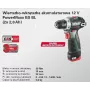 Metabo 7489929 Wiertarka akumulatorowa