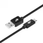 Przewód TB Micro USB - USB 1,5 m, czarny (AKTBXKU2SBA150B)