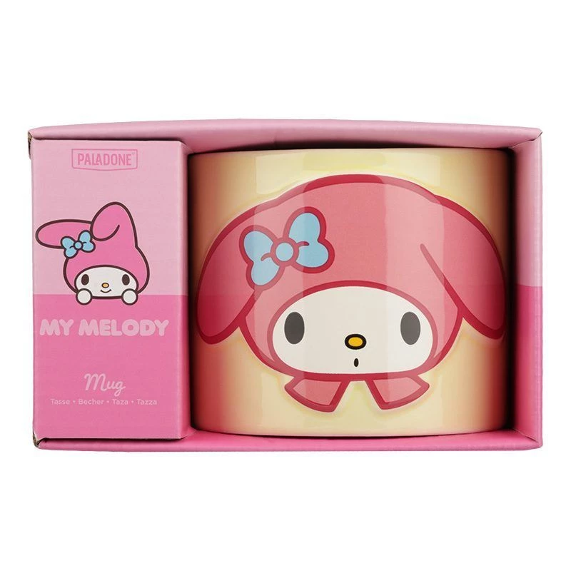 Paladone Hello Kitty My Melody Kubek z Wytłoczonym Wzorem