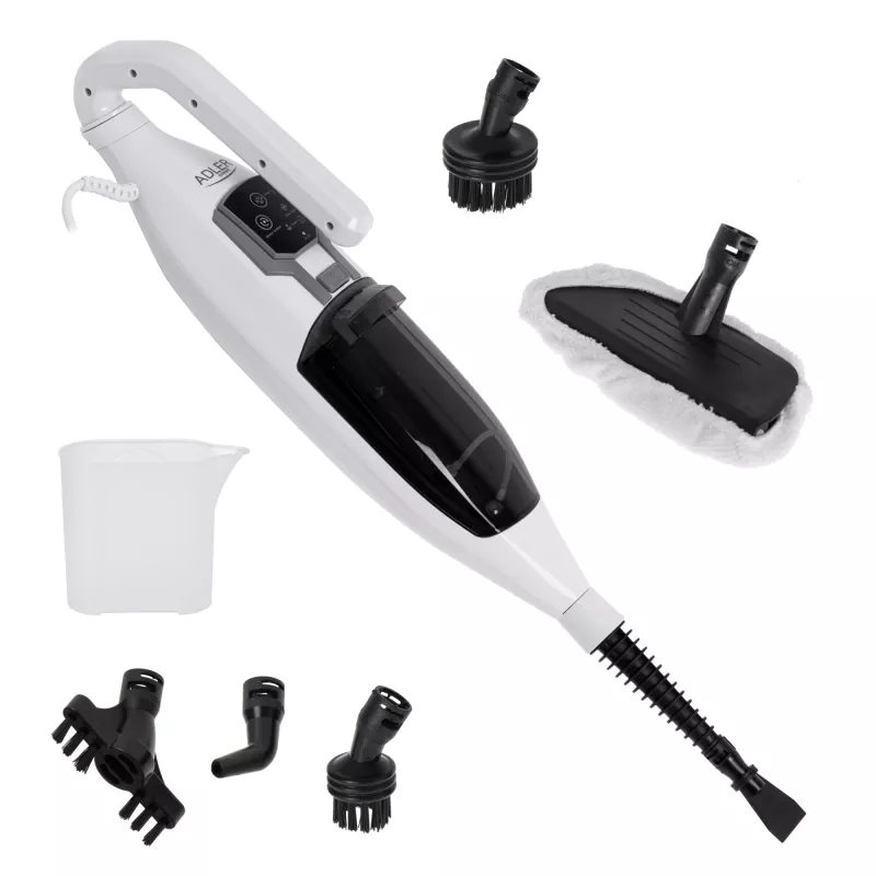 Adler AD 7052 Obrotowy Mop Parowy Biały