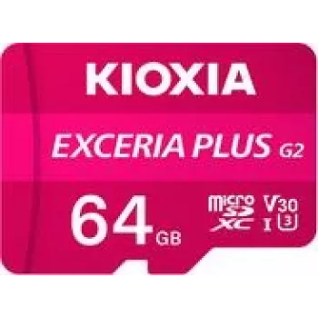 Karta flash Kioxia 64GB MicroSDXC UHS-I EXCERIA PLUS G2