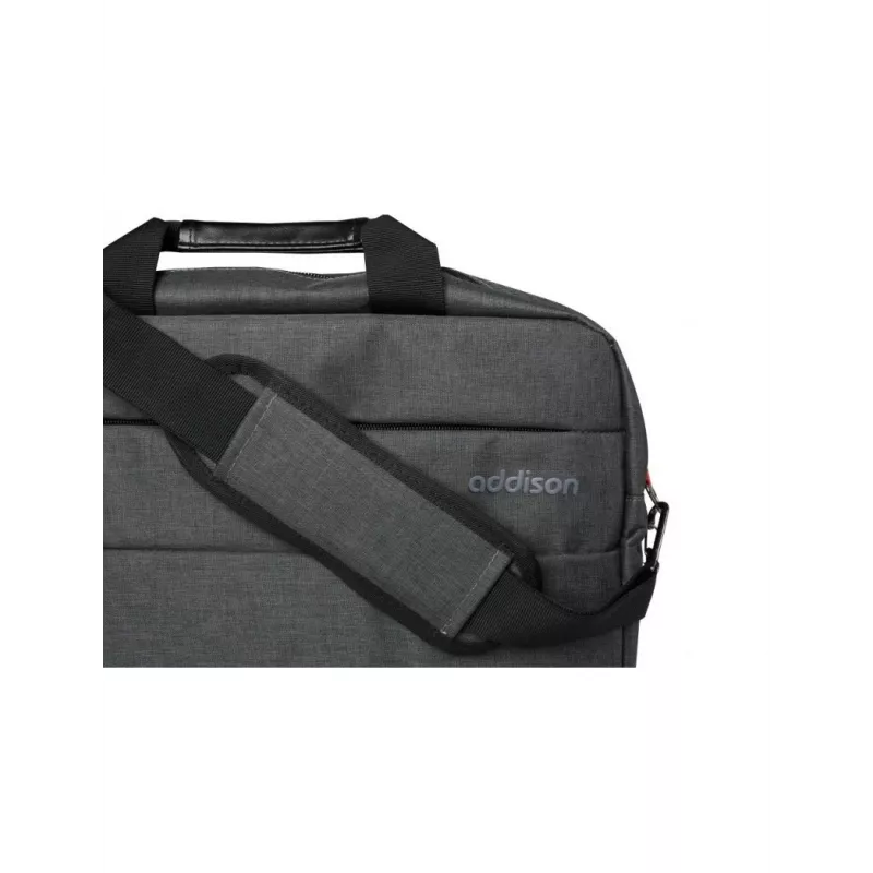 Etui na notebook Addison 307014 35,8 cm (14,1) torba typu Toploader, szary