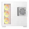 Obudowa komputerowa Darkflash C280 (biała) z 7 wentylatorami