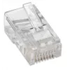 Intellinet 502375 złącze przewodu RJ-45 Przezroczysty