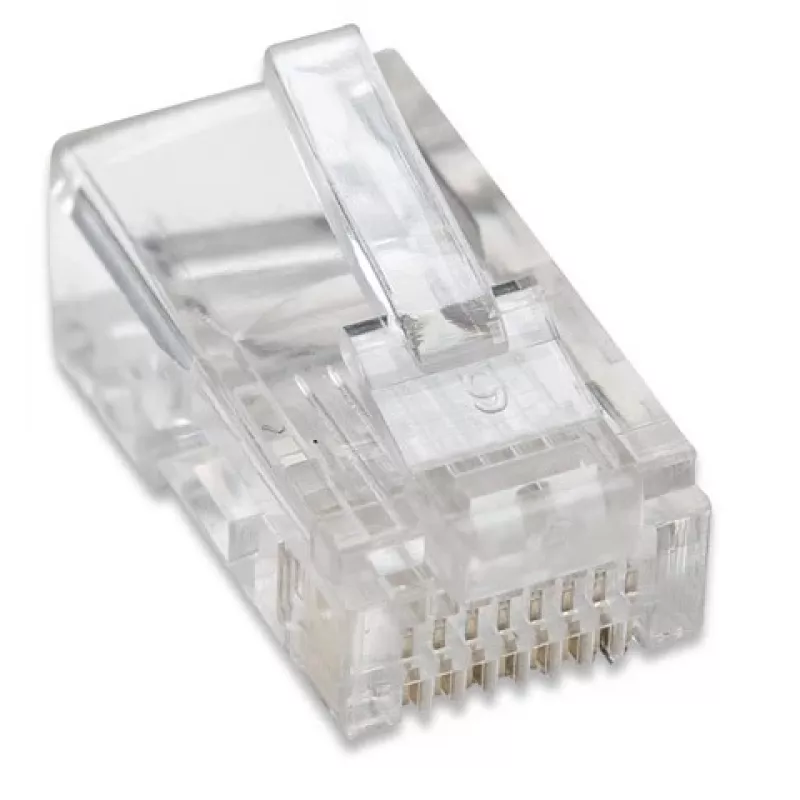 Intellinet 502375 złącze przewodu RJ-45 Przezroczysty