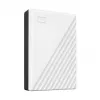 Western Digital WD My Passport 5 TB biały USB 3.0 / 2,5 inch, 19,15 mm / szyfrowanie 256-bitowe / WD Backup / biały (WDBPKJ0050BWT-WESN)