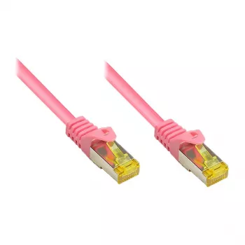 Good Connections kabel krosowy m. Cat.7 Rohk. magenta 0,15m