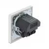 Gniazdo natynkowe 2 x USB + CEE 7/3 DeLOCK 11473