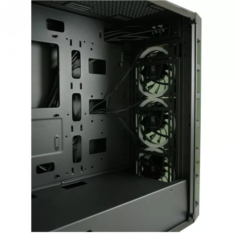 LC Power Gaming 709B Solar_System_X - Tower - ATX - bez zasilacza - Czarny - USB/Audio (LC-709B-ON)
