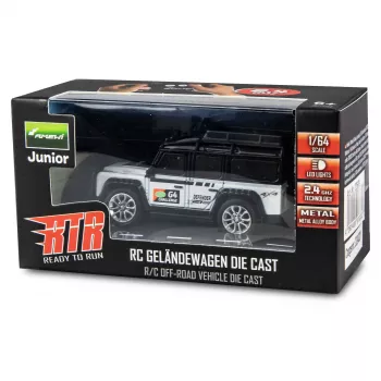 Samochód terenowy RC Amewi 22678 — elektryczny, skala 1:64, Li‑Ion 150 mAh, dla dzieci od 6 lat