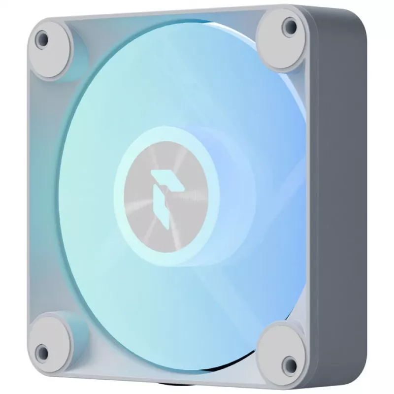 Wentylator chłodzący APNX FP1-120-R PWM ARGB Biały 120mm, sterowanie PWM, podświetlenie ARGB