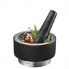 Moździerz GEFU 35300 Czarna stal nierdzewna Granit 14 cm