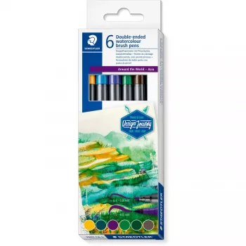 Zestaw kredek Staedtler Design Journey Around the world Asien 3001 C6-5 — różne kolory