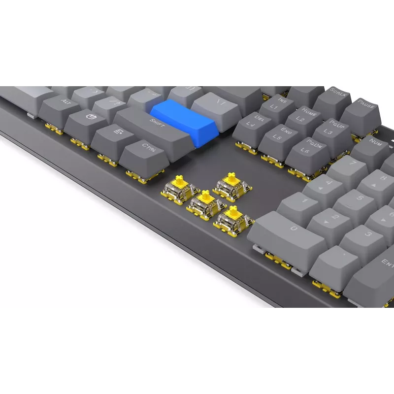 Klawiatura bezprzewodowa ENDORFY Thock V2 — ergonomiczny układ, podświetlenie RGB, łączność bezprzewodowa