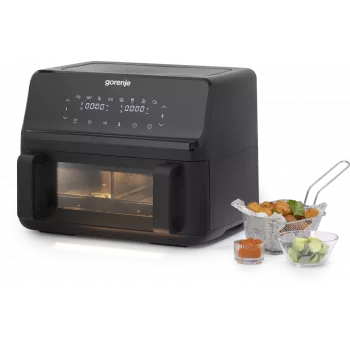 Gorenje Airfryer | AF2700BP | Moc 2700 W | Pojemność 9 L | Czarny